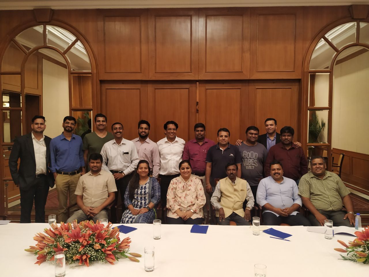 Group photograph from the Capricorn Karnataka partners meet